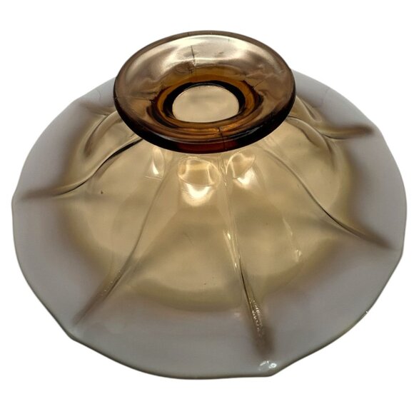 Fenton Cameo Opalescent #857-11" Flared Footed Console Bowl 1926-1927 - Picture 9 of 13